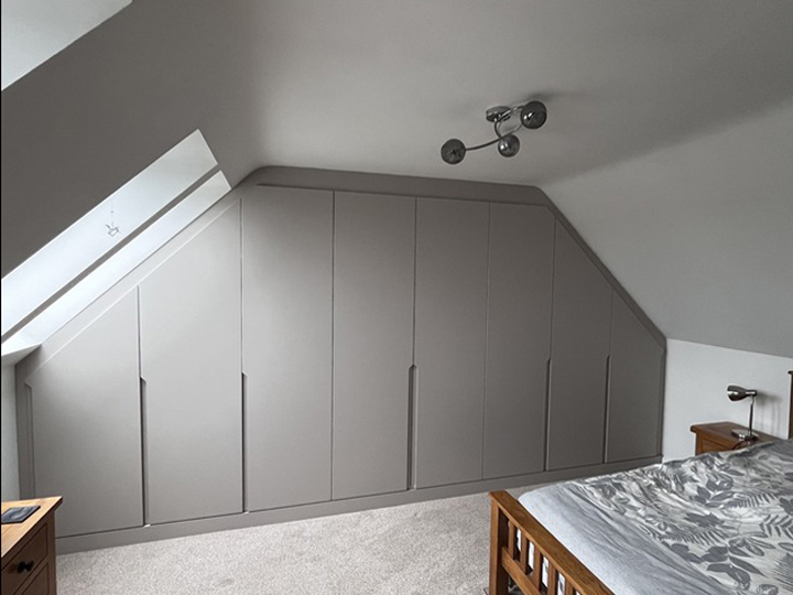 Angled Wardrobe